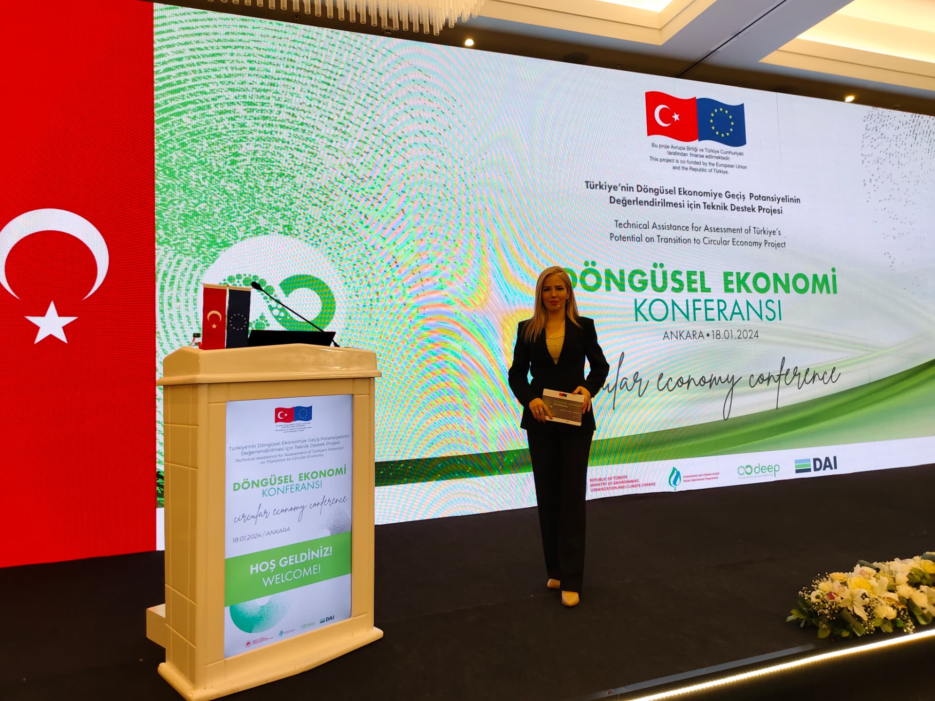 Melis Küçüköner – Döngüsel Ekonomi Konferansı, Ankara
